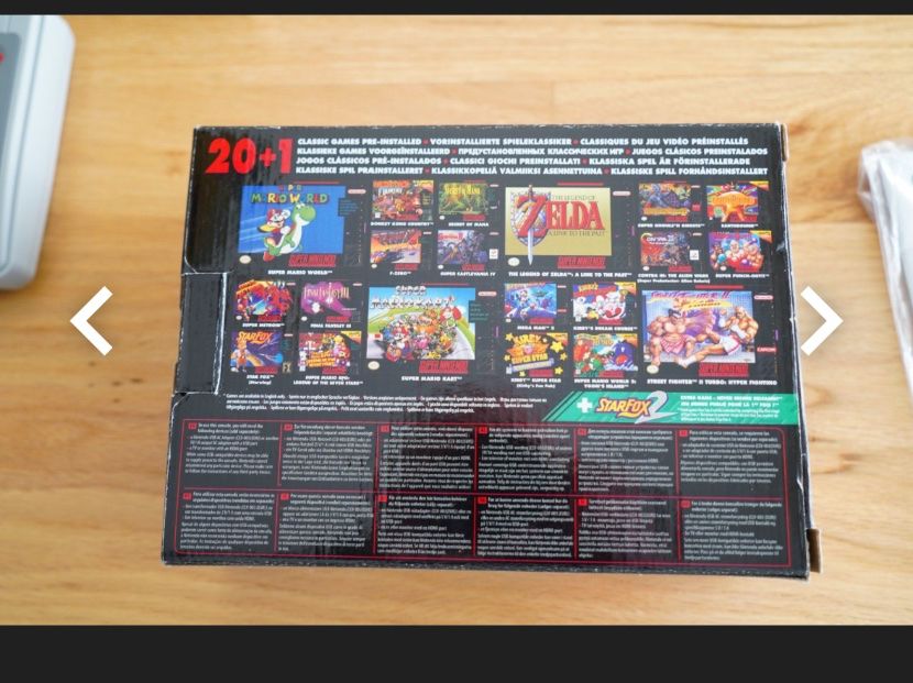 Nintendo Giochi: Super Nintendo Classic Mini - Konsole, wie neu! – Nuovo (secondo la descrizione) da Berikon venduto da Avi85 1