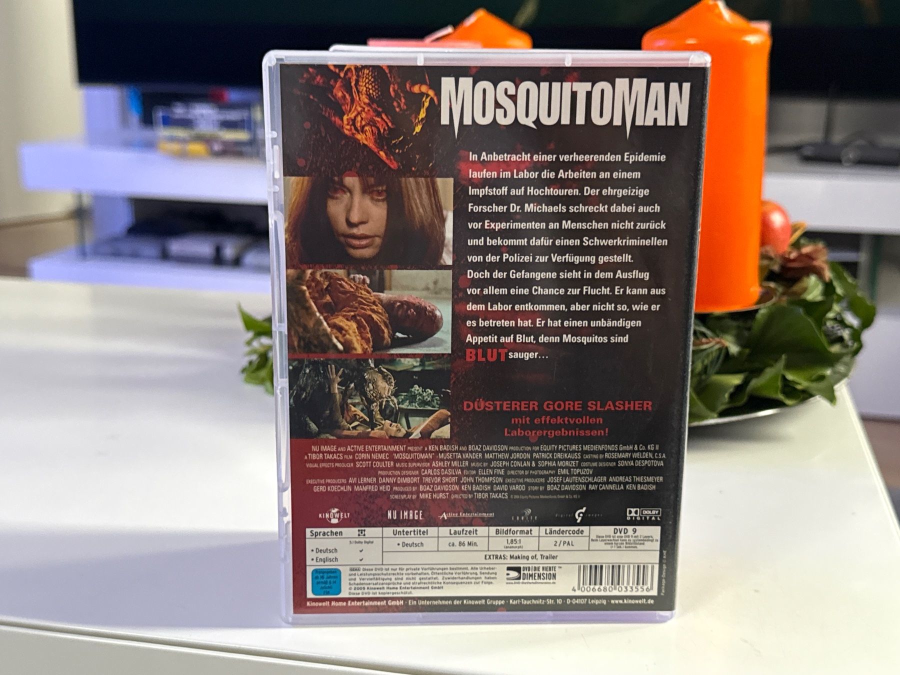 Tutti i DVDs: Mosquitoman DVD Vergriffen – Usato da Allschwil venduto da meeresperle 1