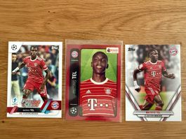 3 verschiedene Mathys Tel / Bayern Sammlung Topps / Panini