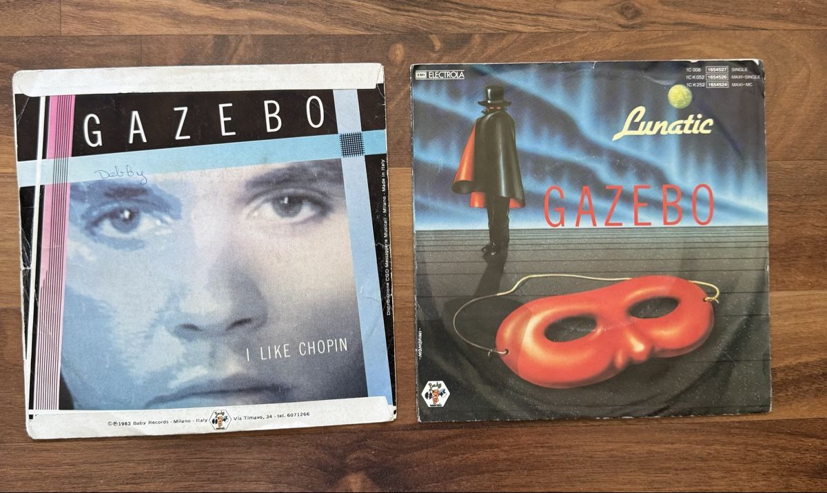 Dischi in vinile: 2x 7" Single von Gazebo - 80s/Italo Disco – Usato da Rorbas venduto da BlackstarRecords 1