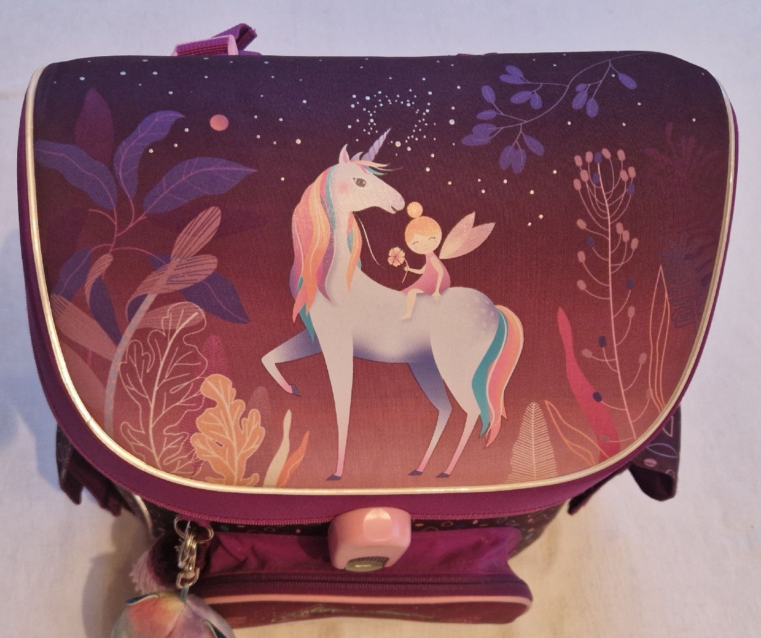 Borse & Zaini: Magic Forest Einhorn Schulrucksack Lila inkl. Turnbeutel – Usato da Muri b. Bern venduto da rol_xtf8 2