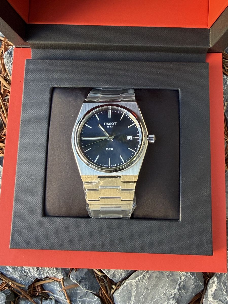 Tissot Orologi: Tissot PRX 40mm Blau – Nuovo e nell'imballaggio originale da Monthey venduto da Vladlen3520 3