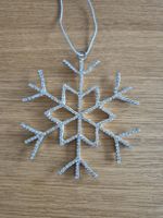 Glitzer Schneeflocke Weihnachtsdeko Deko Weihnachten ca.10cm