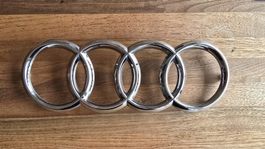Audi Emblem silber guter Zustand