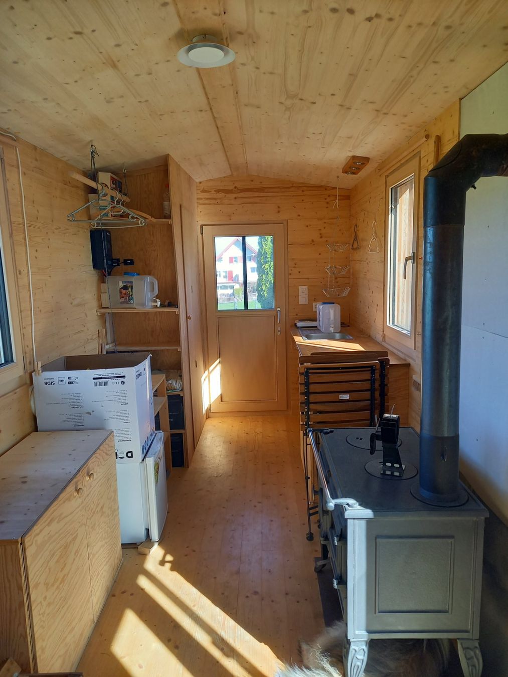 Mobilhome: Sehr gut isoliertes Tinyhouse – Usato da Degersheim venduto da isa_vrj5 2