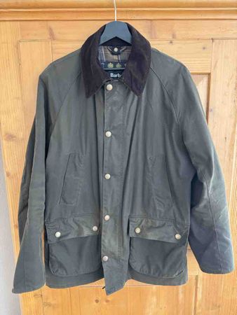 Barbour Wachsjacke ( Ashby) - Olive - Gr. L - Neuwertig