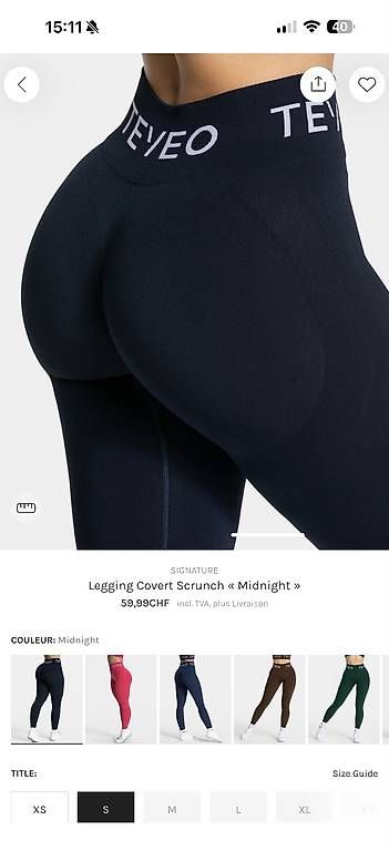 Teveo Leggings: LEGGING TEVEO – Gebraucht aus Ecublens VD von cha_yty2