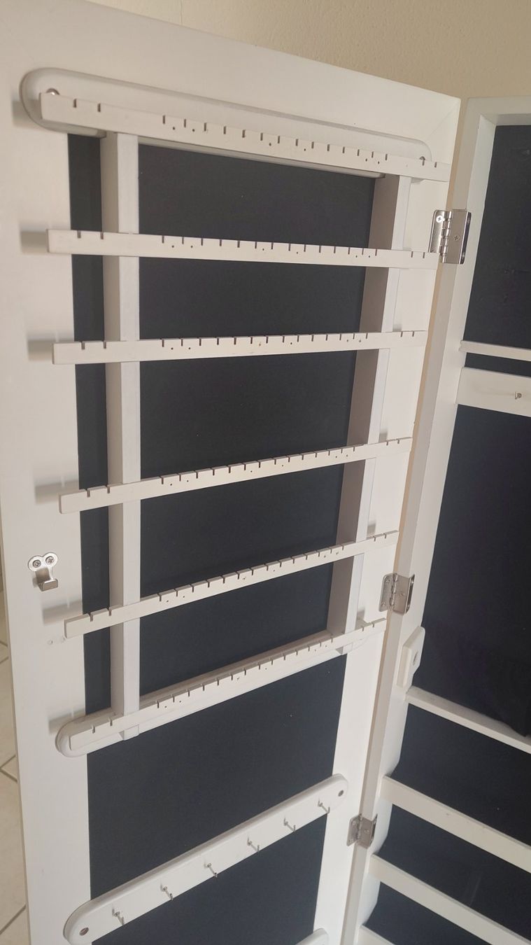 Armadi: Armoire à Bijoux "Miroir" 145cm Blanc – Usato da Cossonay-Ville venduto da frahon 7