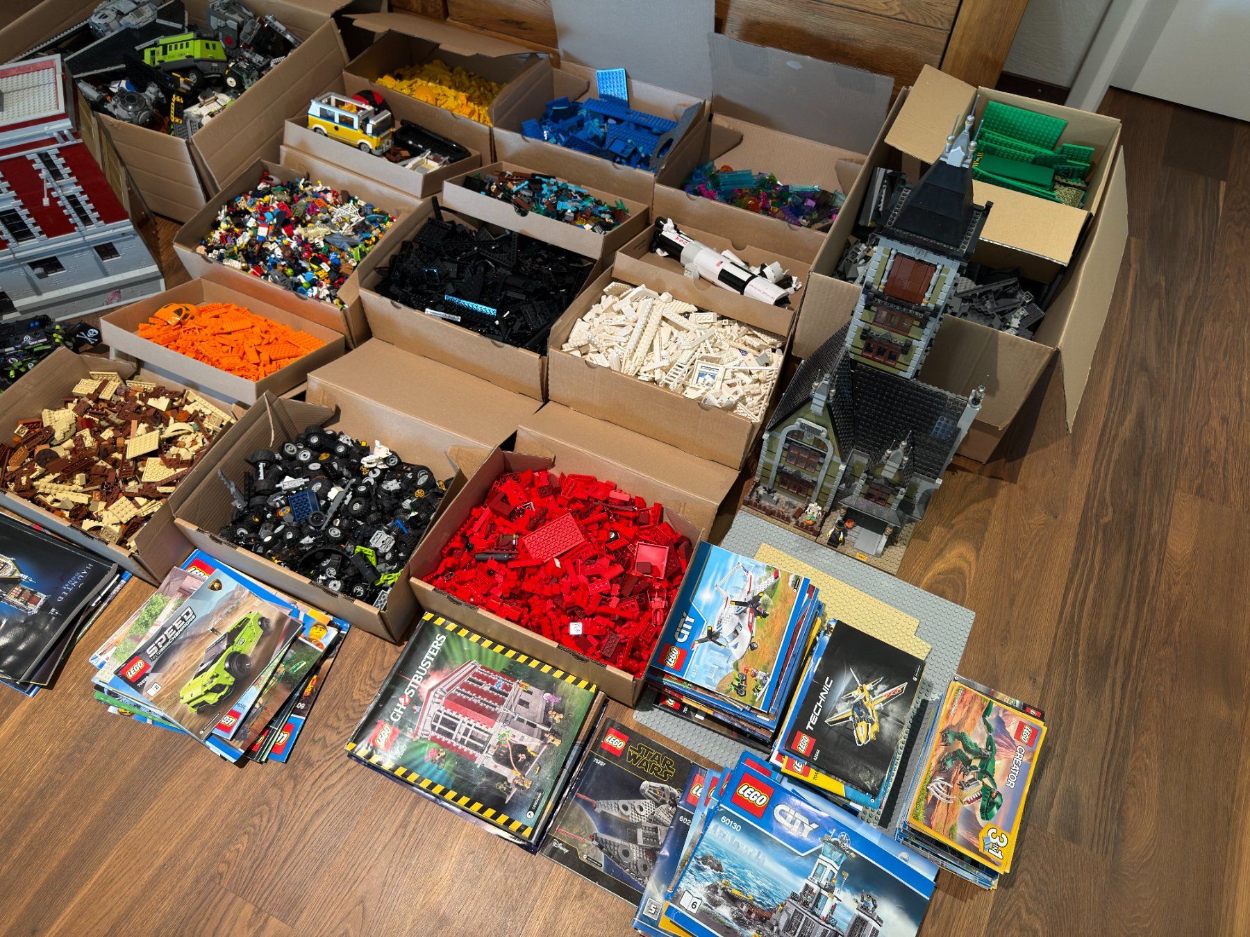 Lego Giocattoli: Lego Mega Sammlung - 140 Sets mit Ghostbuster Hauptquartier – Usato da Bätterkinden venduto da Cadwallder_82 3
