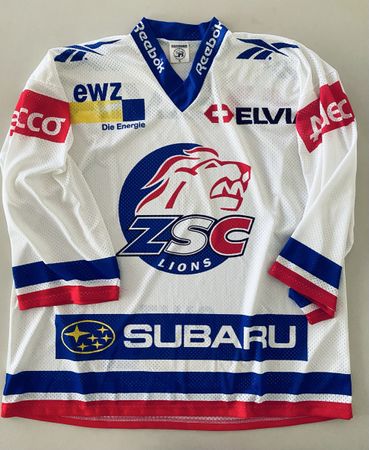 ZSC Lions 🇨🇭 Reebok/Ochsner Trikot 2000/01 Meister XL