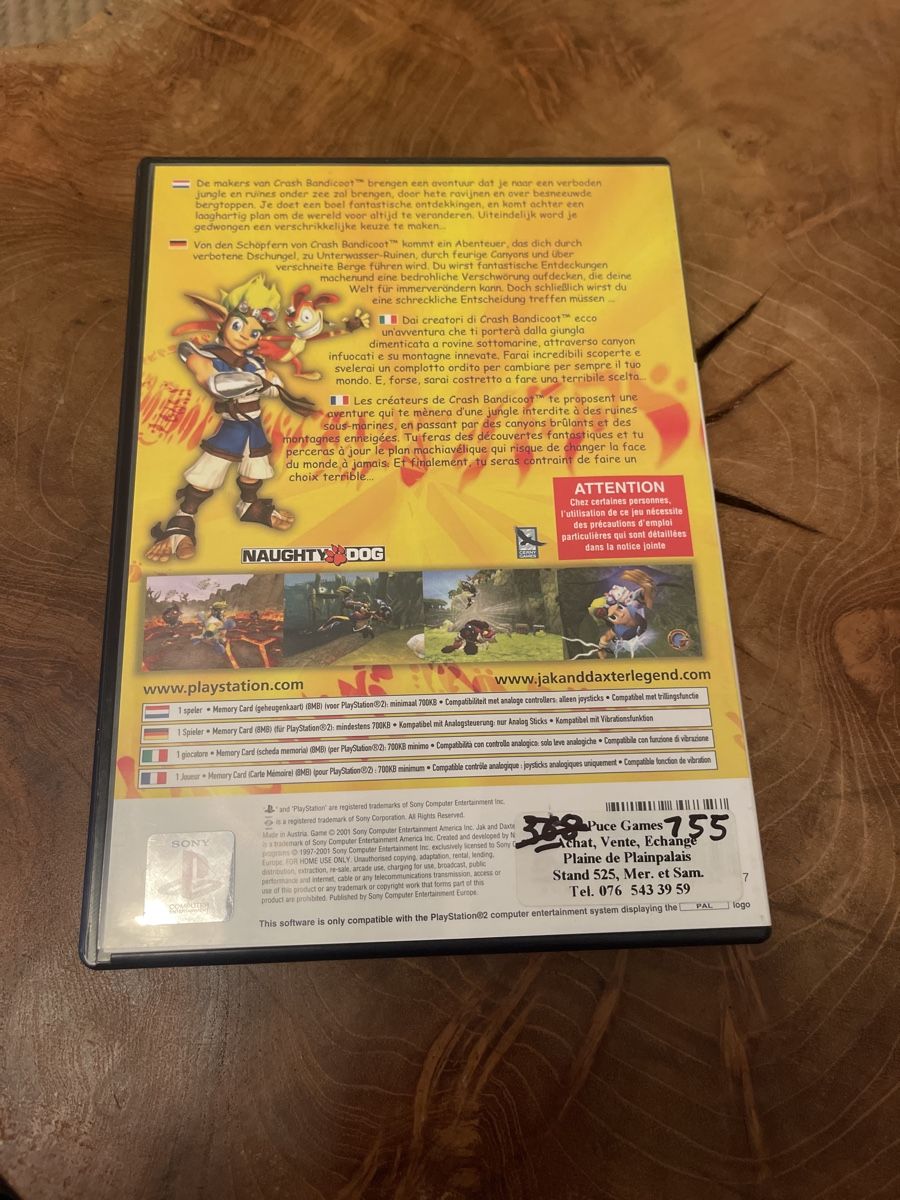 Giochi: Jak and Daxter - The Precursor Legacy PS2, Version PAL – Nuovo (secondo la descrizione) da Renens VD venduto da dan_b8tt 1