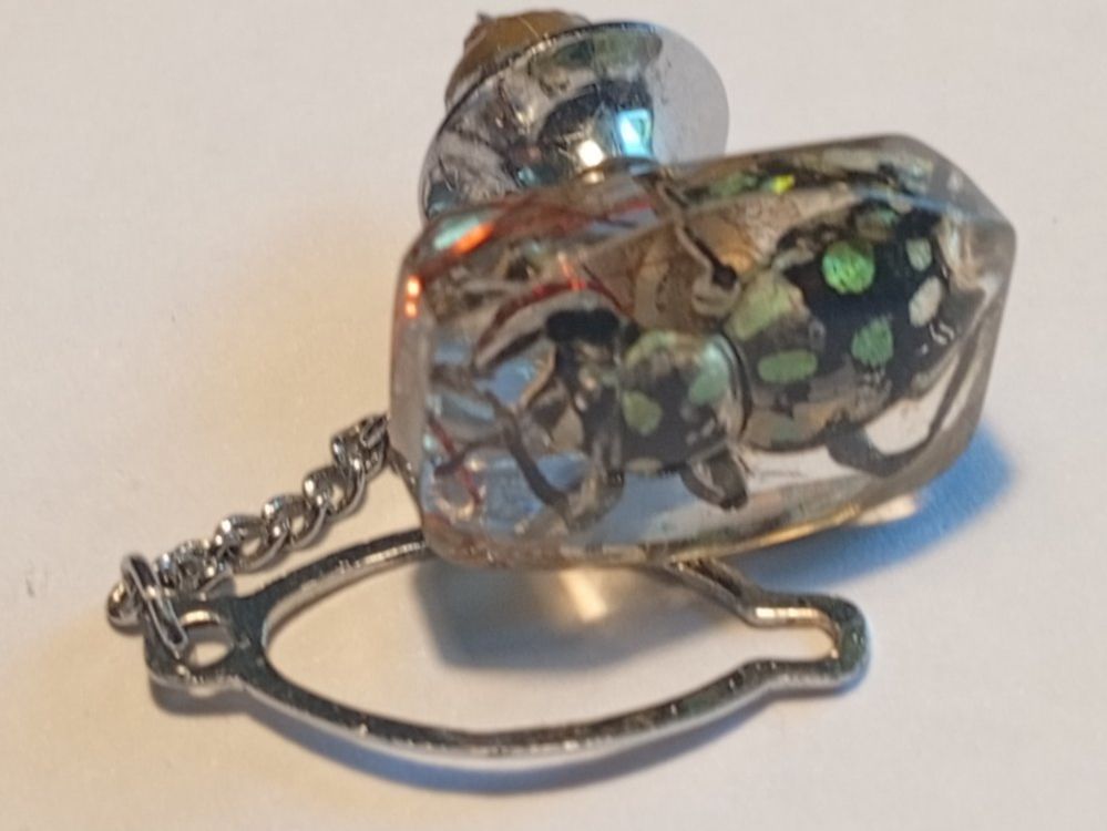 Placchette & Badge: Vintage Ansteck Pin mit Insekt – Usato da Baden venduto da TellsKuchenhaus 2