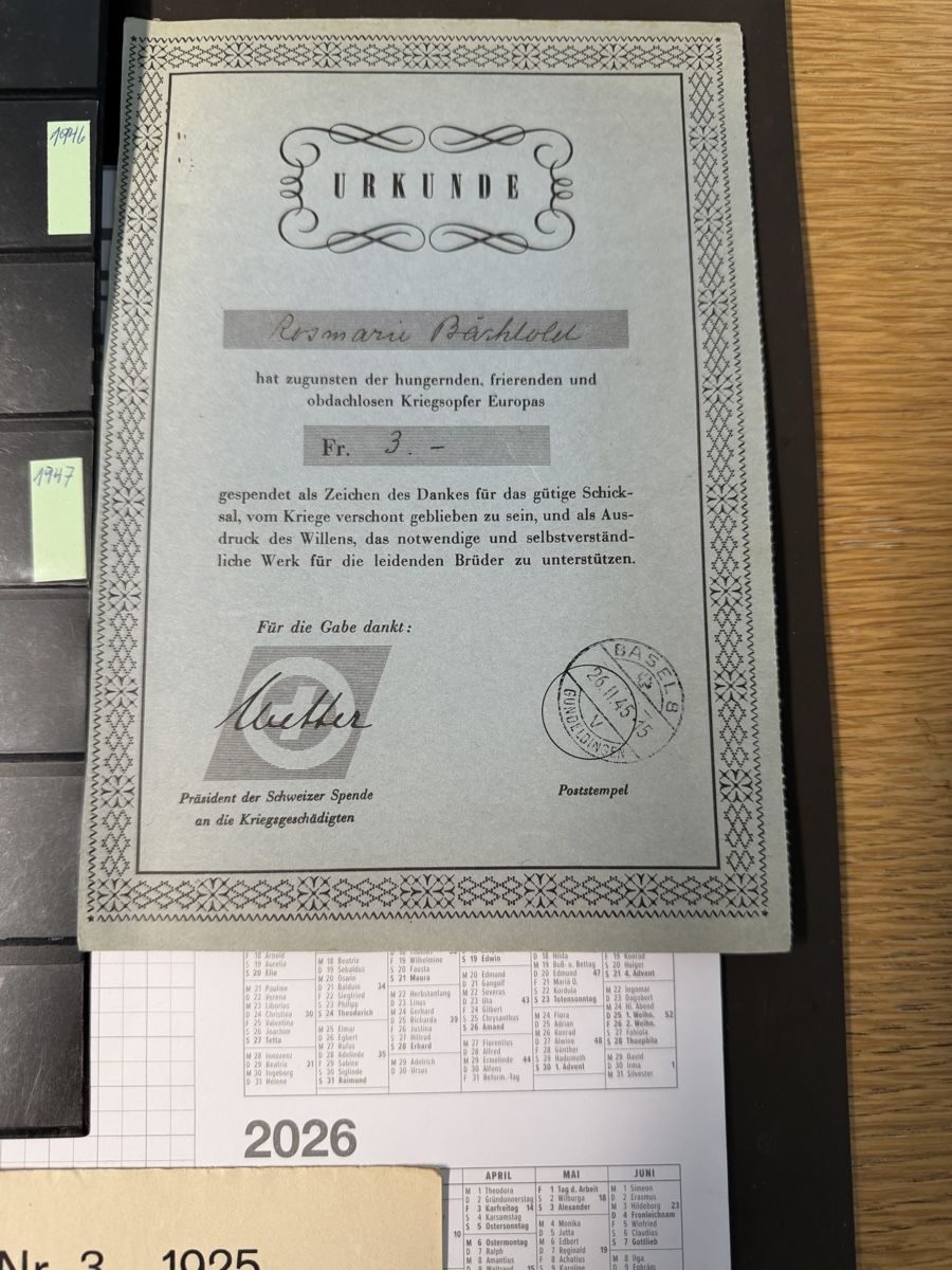 Alle Briefmarken: Kleines Pösteli Schweizer Briefmarken  – Gebraucht aus Murgenthal von Tina_4055 4