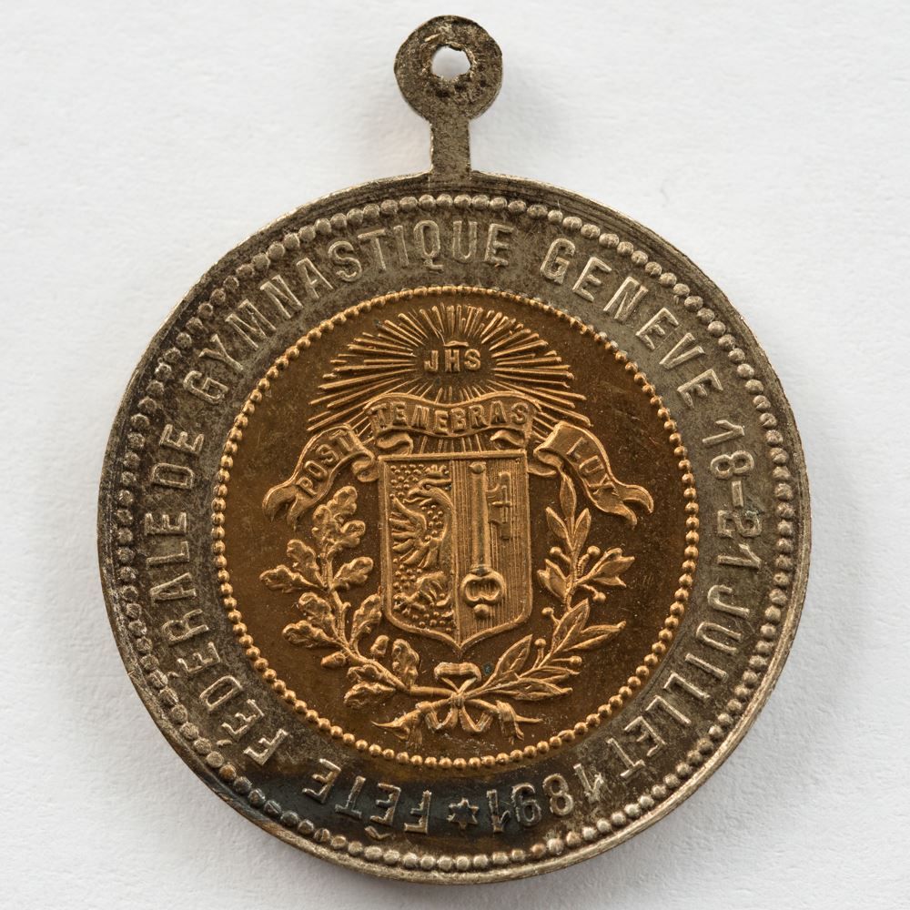 Tous les timbres: Genf Patrie Force Amitié 1891 – D'occasion à Rotkreuz par Swiss-Coins 1