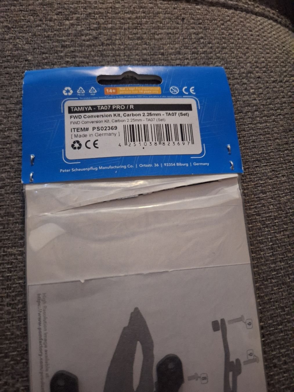 Modellismo RC: TA07 FWD – Nuovo (secondo la descrizione) da Mattstetten venduto da Sabea
