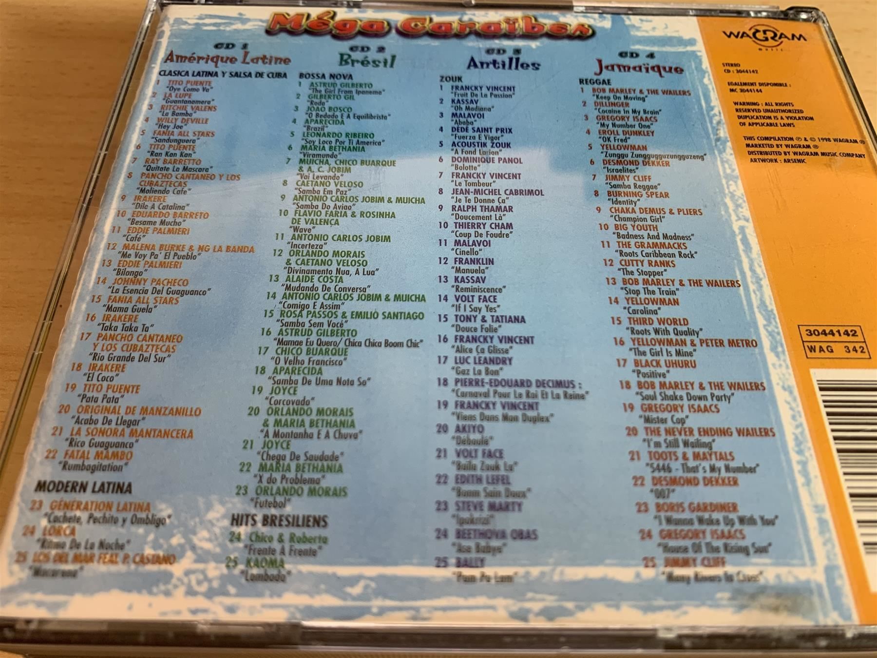 CDs: Mega Caraibes - 4 CD – D'occasion à Rikon im Tösstal par Alpenmutz 1