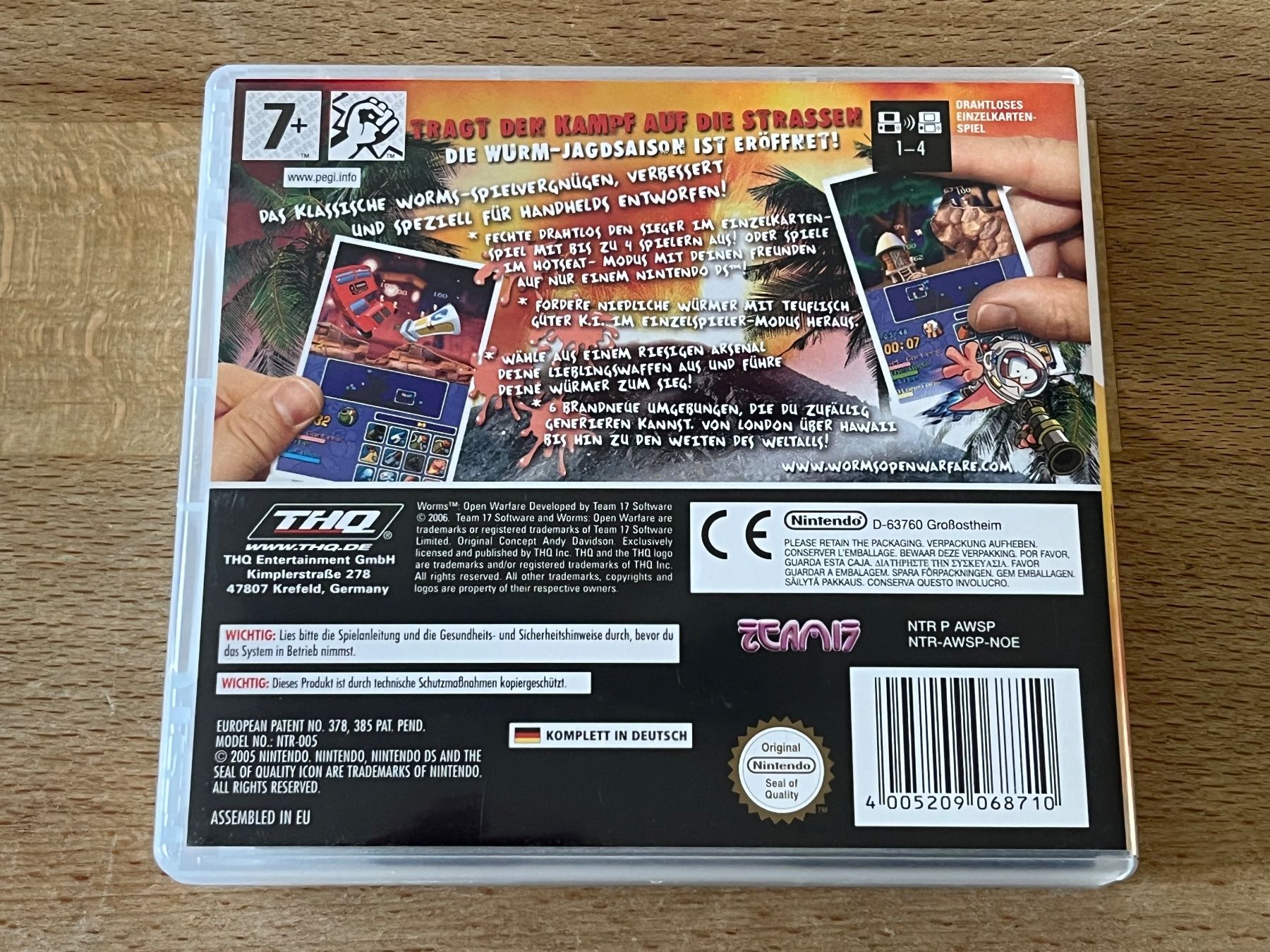 Nintendo Giochi: Worms Open Warfare, Nintendo DS, OVP, original – Usato da Thalwil venduto da ranx 4