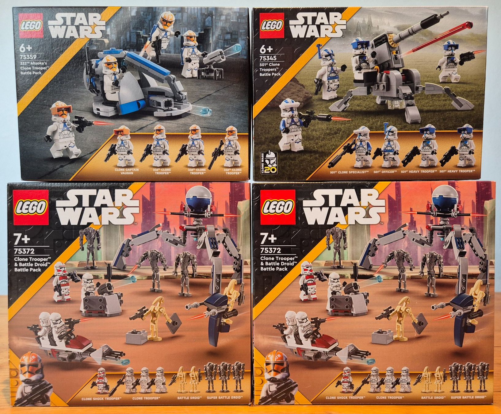 Lego Kit di costruzioni: Lego Star Wars Battle Packs Bundle - Neu & OVP – Nuovo e nell'imballaggio originale da Winterthur venduto da Guerc