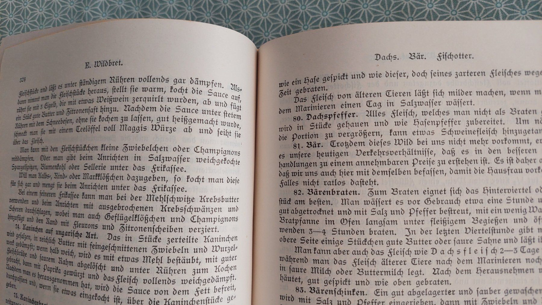 Bücher: Kochbuch uralt – Gebraucht aus Zürich von Mabak 4