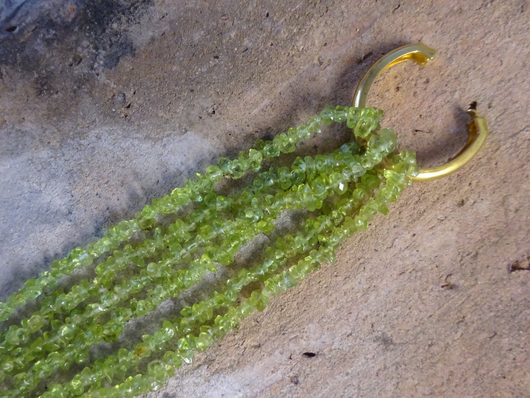 Catenine: Peridot Halskette – Usato da Oetwil am See venduto da Golfsud 7
