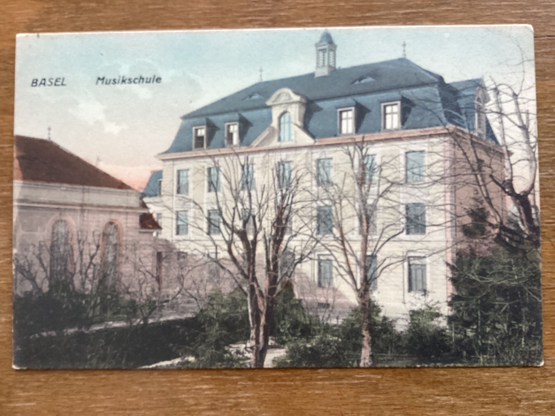 Cartes postales: AK Basel. Musikschule – D'occasion à Zürich par Tolima194