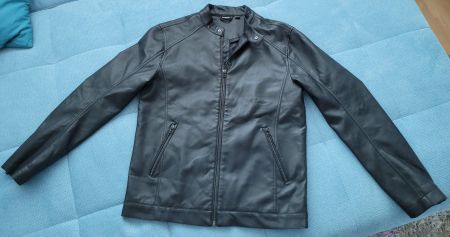 Kunstlederjacke