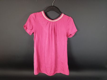 ESPRIT blouse rose avec bouton au dos - Taille 38