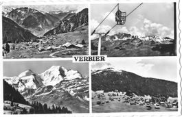 Verbier vier Bilder