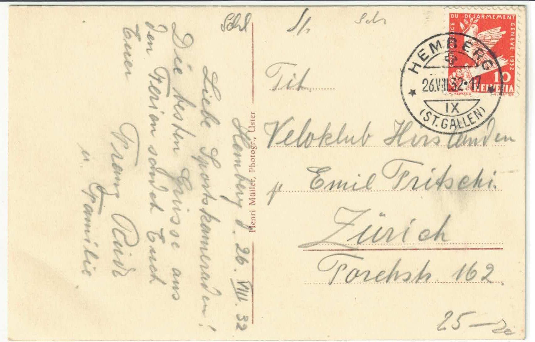 Cartes postales: Hemberg - Generalansicht mit Bauer – D'occasion à Ettingen par Kartenplanet 1