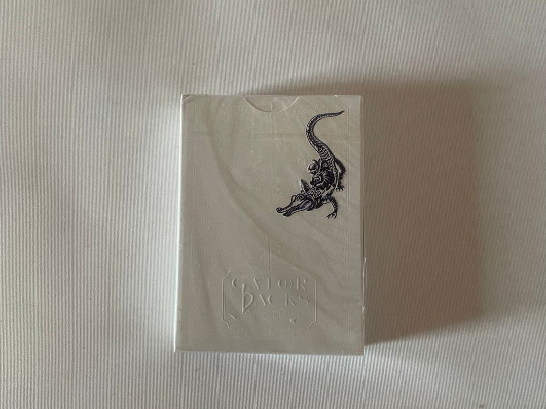 Giochi: DAVID BLAINE  –  Gator Backs - Playing cards - Magic – Nuovo e nell'imballaggio originale da Vaulruz venduto da BeautifulDecay