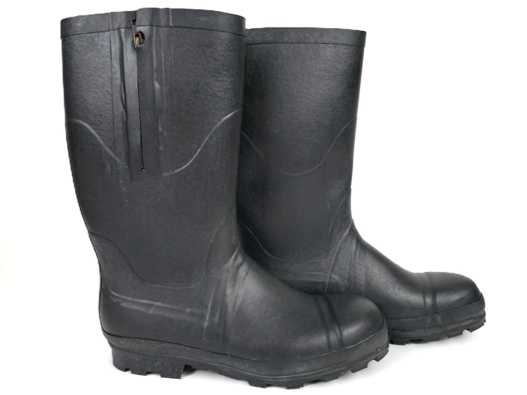 Herrenschuhe: Schwarze Gummistiefel Gr. 48 – Gebraucht aus Urtenen-Schönbühl von Restwert_Schoenbuehl 6