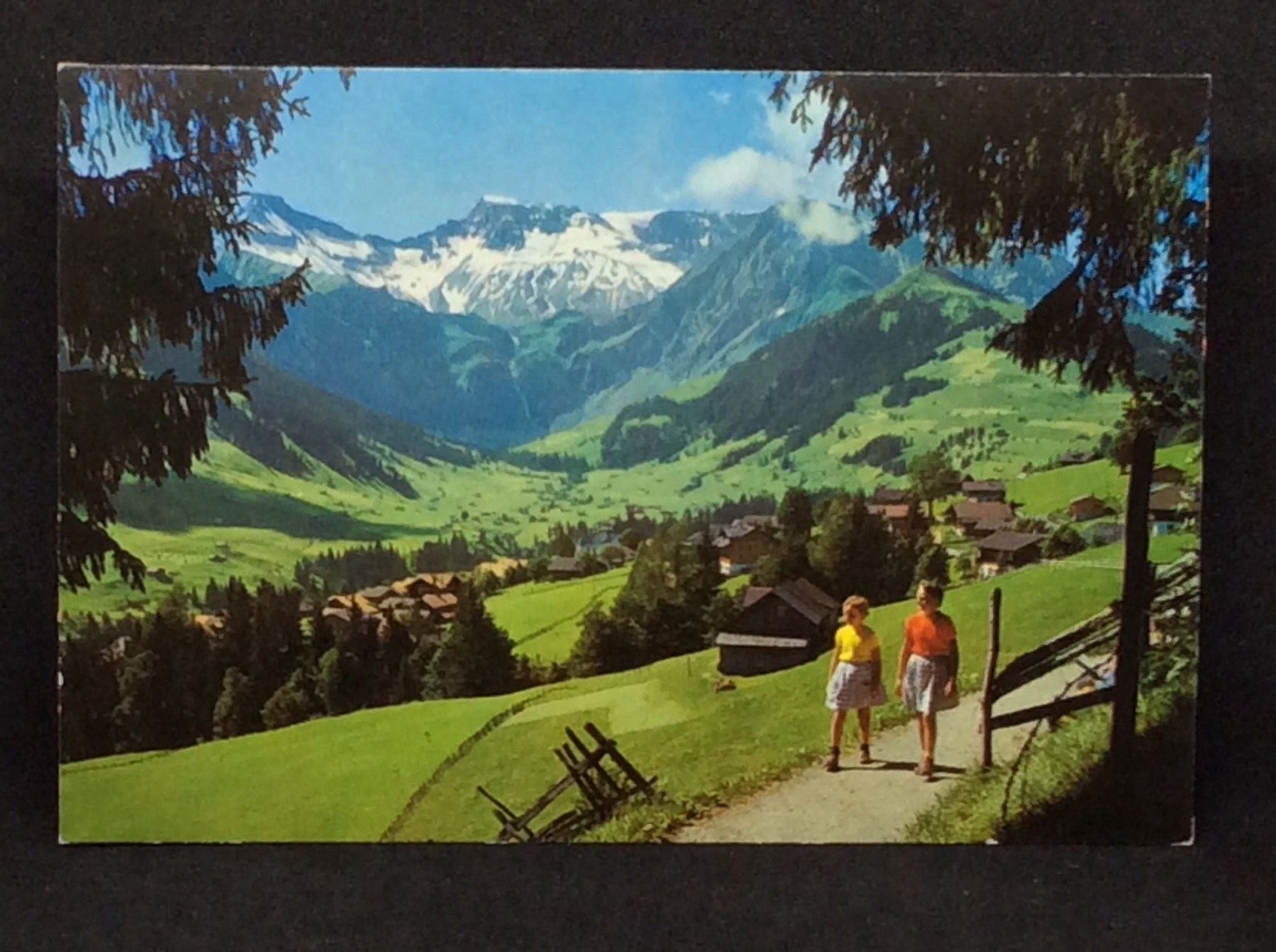Cartoline postali: Adelboden Berner Oberland – Usato da Widnau venduto da Brusi9