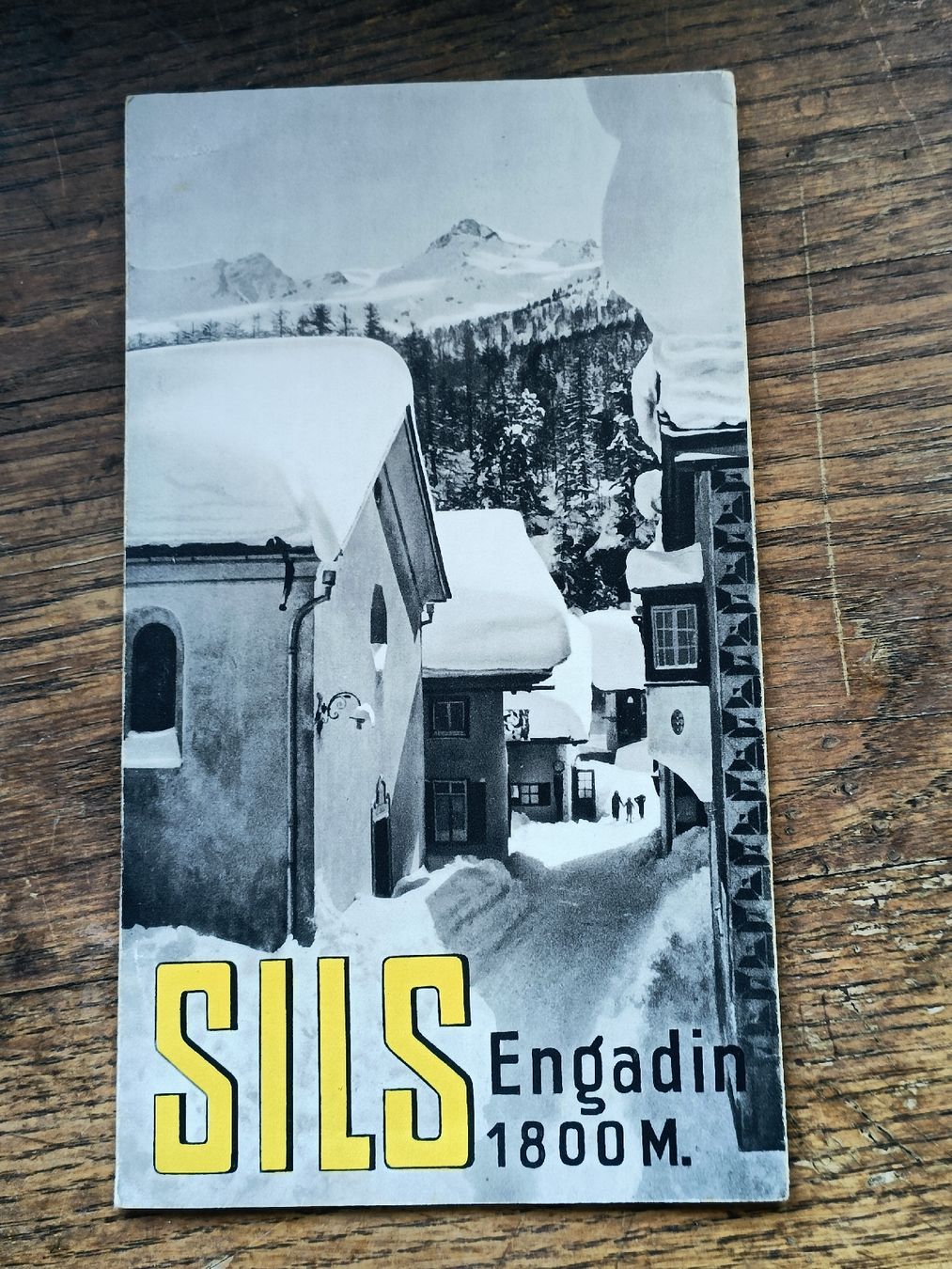 Documenti: Alter Prospekt / SILS Engadin - Ausgabe ca. 1939 – Usato da Brugg AG venduto da Ente015 1