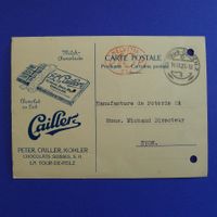 Freistempel von Tour de Peilz, Cailler Schokolade