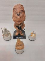 4x Star Wars Figure - 2 Chewbacca + BB-8 + Rey