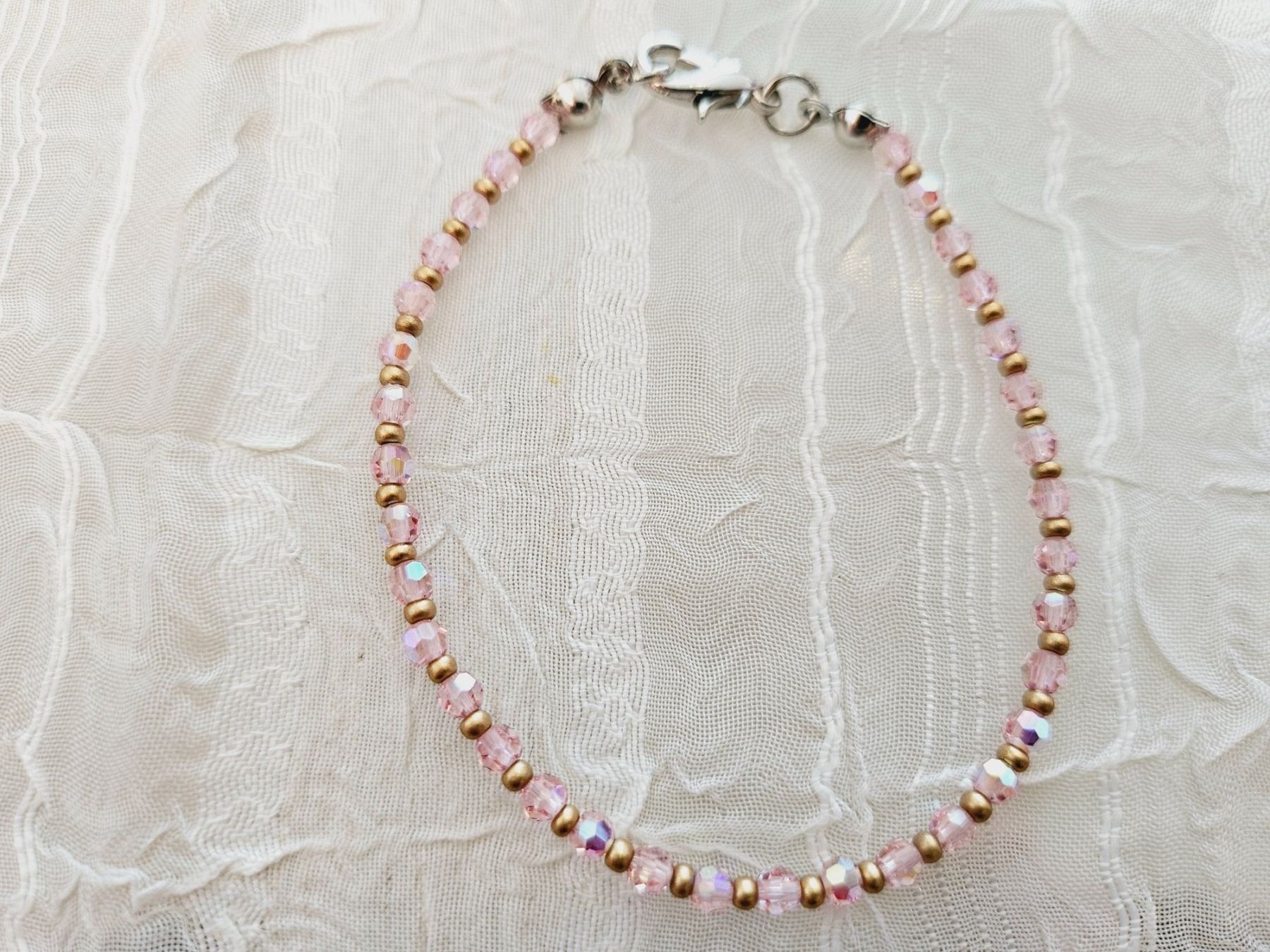Bracciali & Braccialetti: Armkette aus swarovski perlen – Nuovo (secondo la descrizione) da Dietikon venduto da Eleda 1