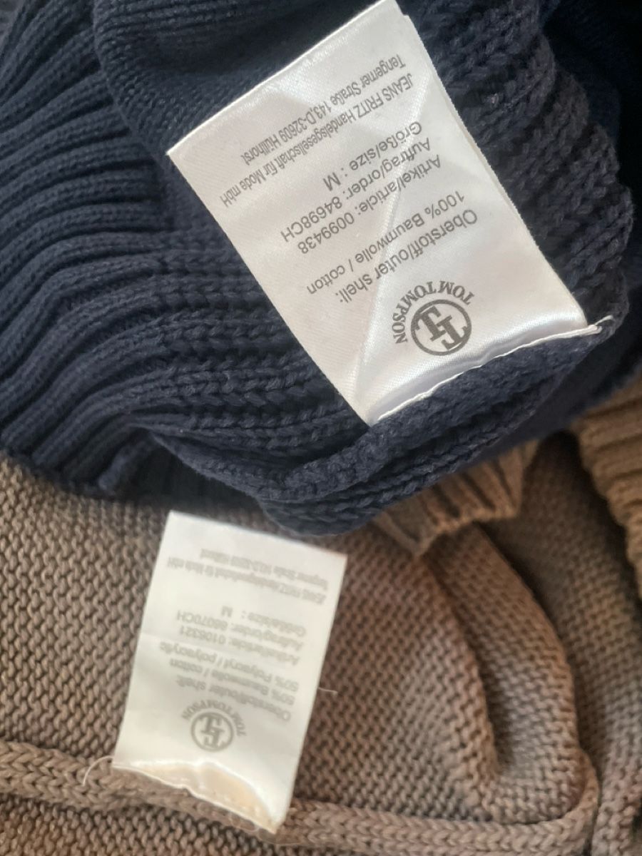 Maglioni & Felpe: 2 Tom Tompson Strickpullover Set, Gr. M, Top Zustand! – Usato da Obergerlafingen venduto da cabo4 4