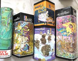 5x Mordillo Puzzle - Sammlung (1500, 1000, 750, 500)