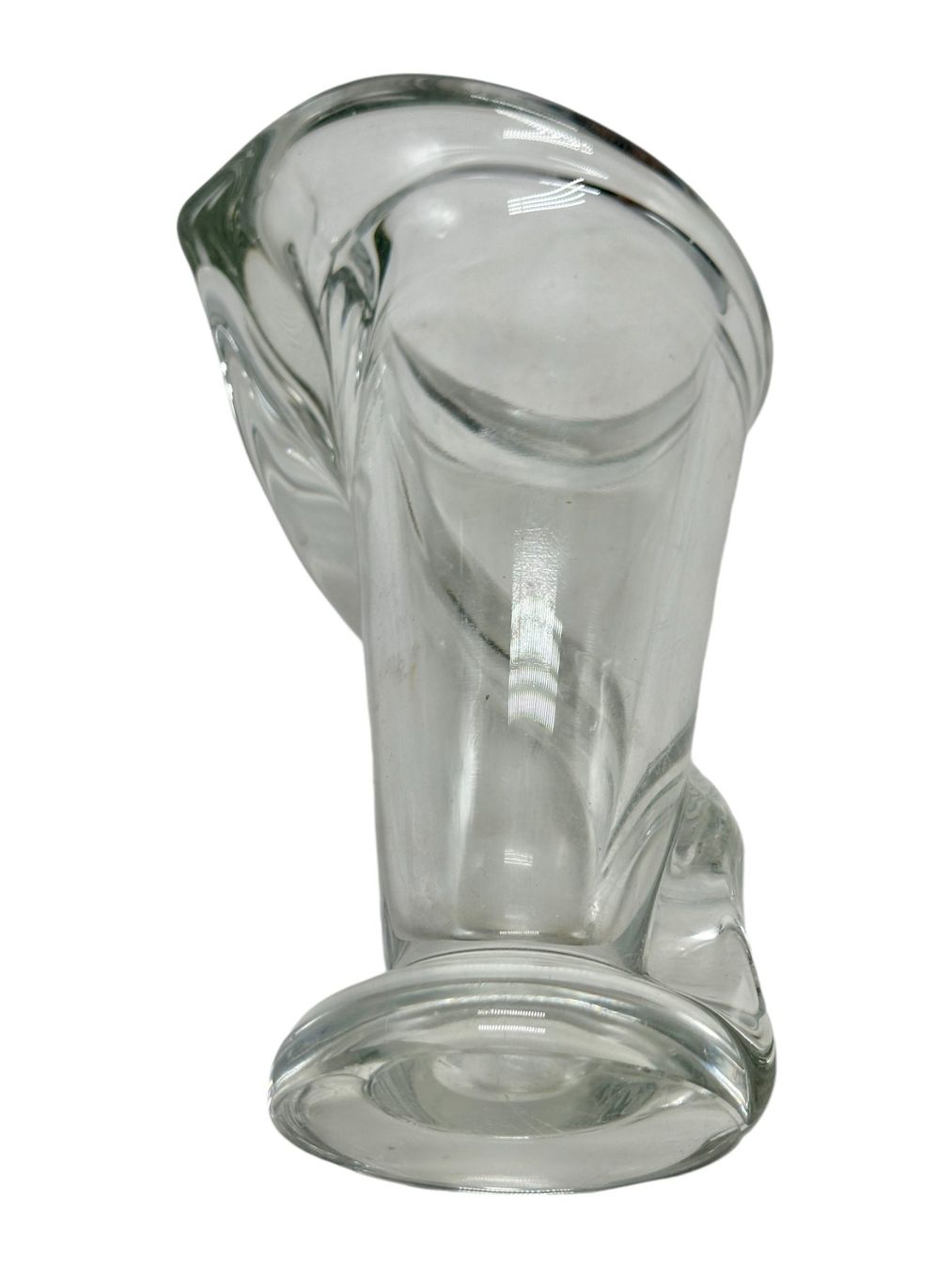 Vasi & Recipienti: Vase en cristal de Vannes Le Chatel Calla Lily – Usato da Morges venduto da 1tiquaire 6