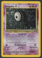 Icognito Holo 14/75 Neo Discovery DE ab 1.-