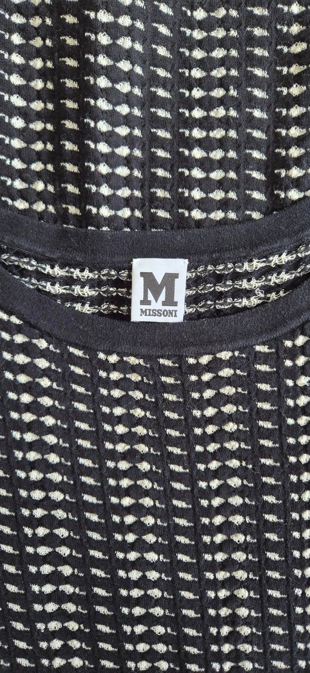 Missoni Vestiti: Missoni Kleid Gr. 38 schwarz-weiss – Usato da Arosa venduto da swissqigong 6