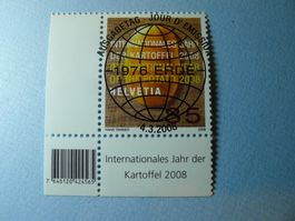 2008 Sondermarke Jahr der Kartoffel ET Vollstempel 1263