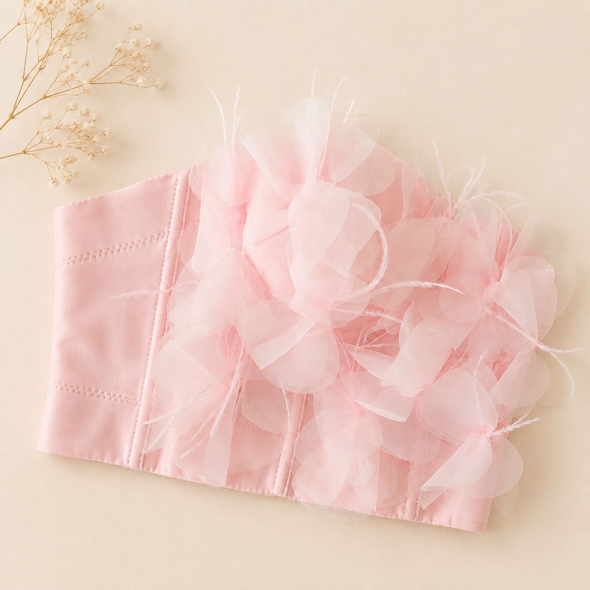 Top: Corset rose clair - taille S  – Nuovo e nell'imballaggio originale da Delémont venduto da bou_26 3