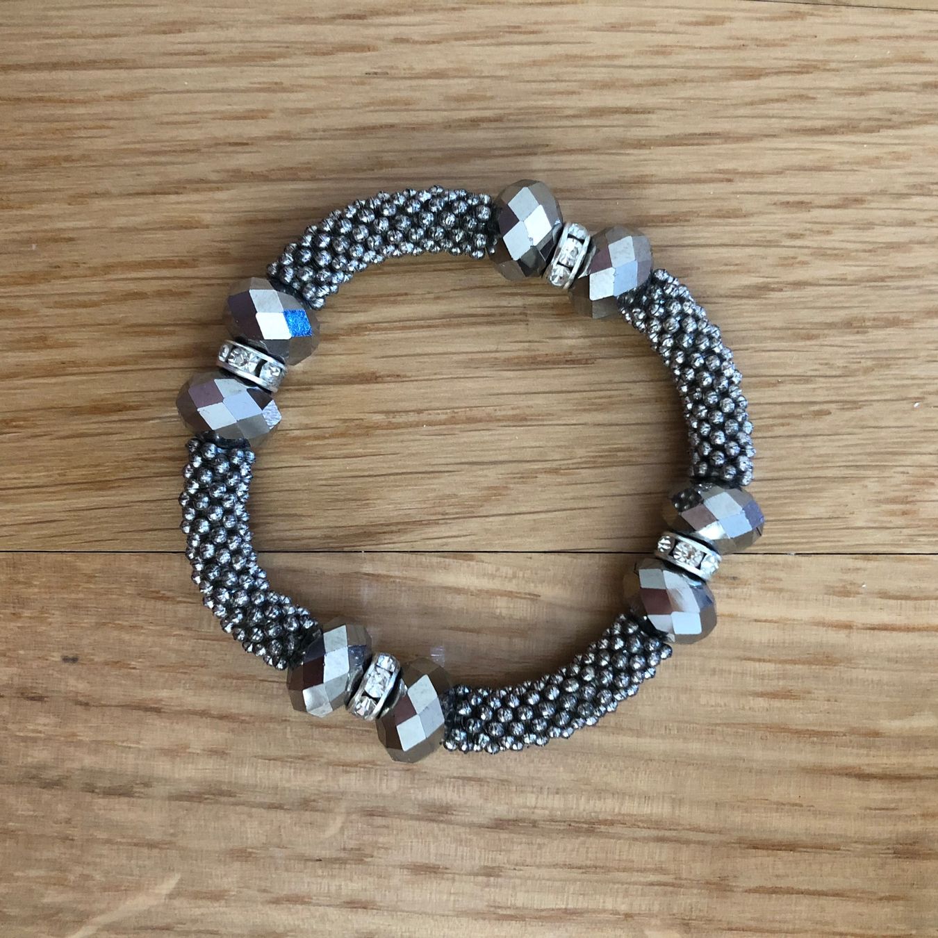 Bracciali & Braccialetti: Armschmuck / Armkette silber grau – Nuovo (secondo la descrizione) da Selzach venduto da iagiag98