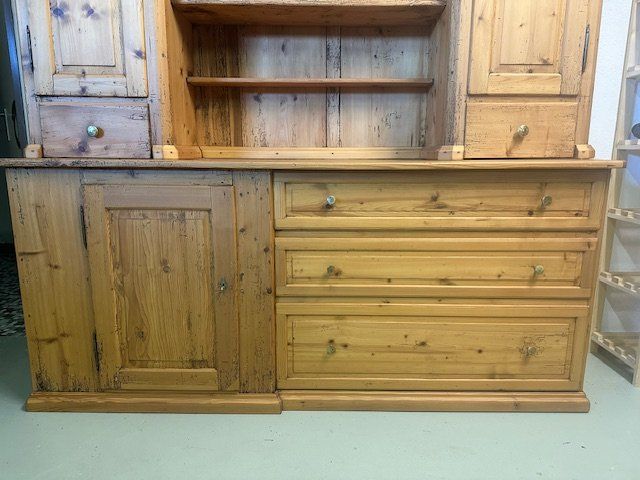 Credenze: Antikes Biedermeier Buffet Tanne, restauriert – Usato da Attinghausen venduto da 1986_UR 4