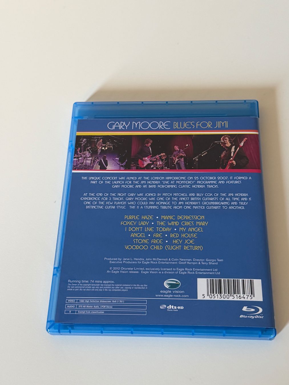 Tous les DVDs: Gary Moore Blues for Jimi Blu ray – Neuf (Voir description) à Altstätten SG par sheamus 1