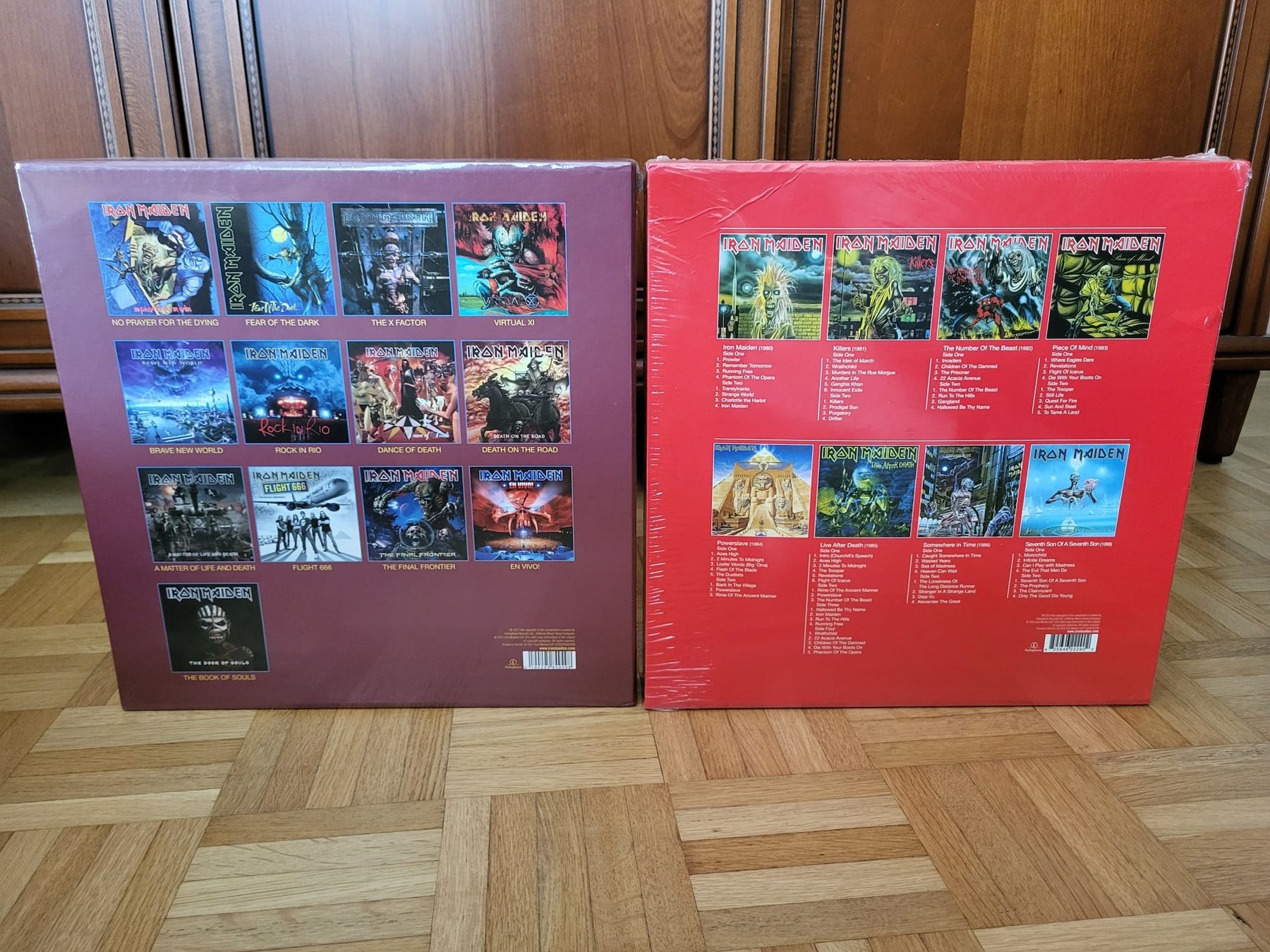 Dischi in vinile: iron maiden LP boxes 2014/17 – Nuovo e nell'imballaggio originale da Bremgarten AG venduto da BenjaB 2
