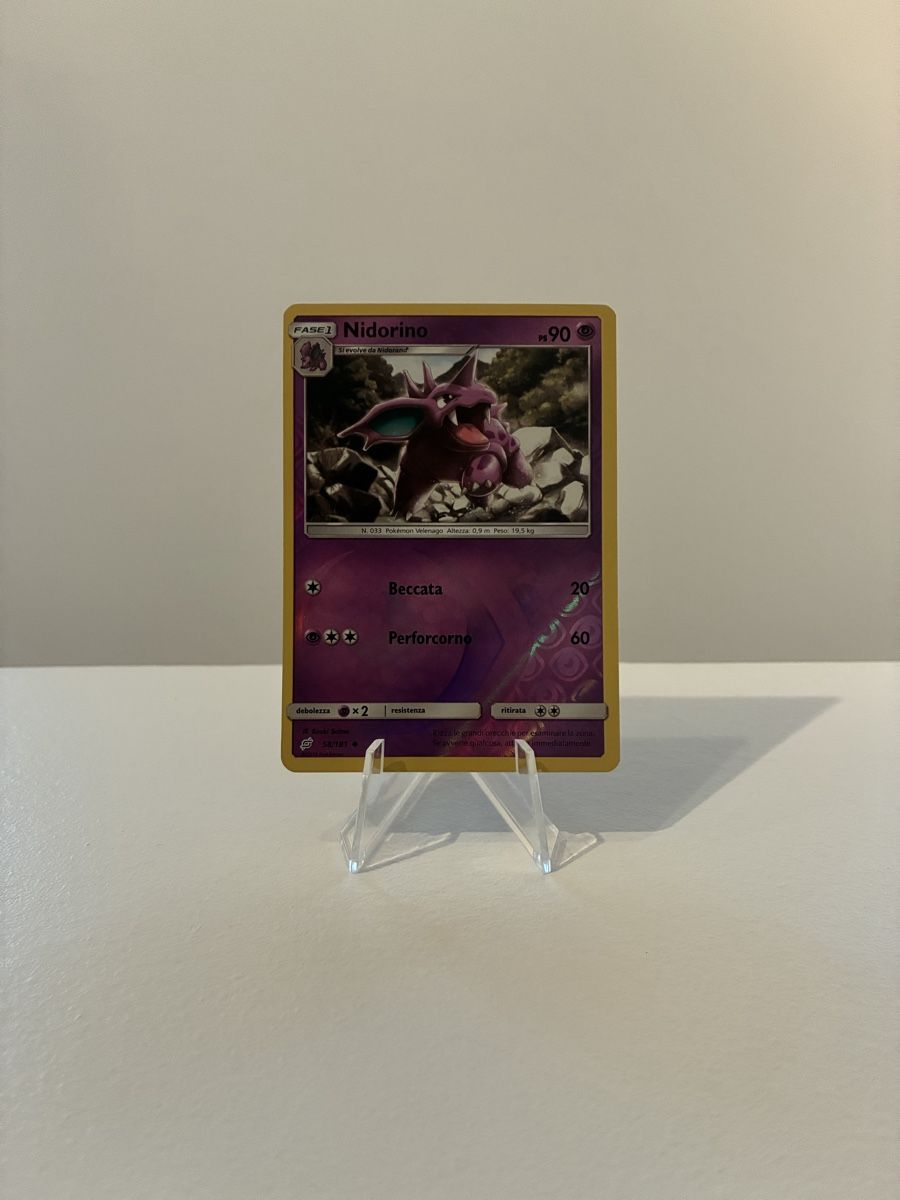 Pokémon Sammelbilder & Trading cards: Carta Pokemon Nidorino 58 Reverse EX – Neu (gemäss Beschreibung) aus Taverne von nad02026