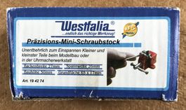 WESTFALIA MODELLBAU-SCHRAUBSTOCK NEU