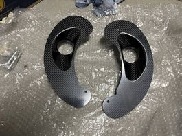 Bremskühlung Ankerbleche Kohlefaser für E9x M3 E82 1er M BMW